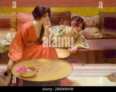 Ore di inattività Henry Siddons Mowbray. Foto Stock