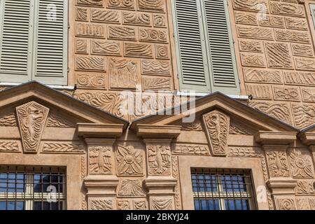 Palazzo Canossa, 1673, Mantova, Lombardia, Italia Foto Stock