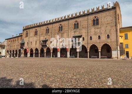 Palazzo del Capitano, Mantova, Lombardia, Italia Foto Stock