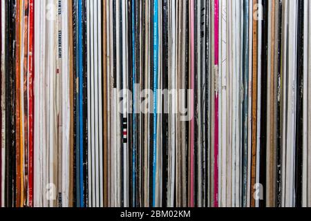 Record Store Day al Palace Vinyl un negozio di dischi in vinile a Crystal Palace, South London Foto Stock