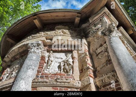 Ruin Kitchen, 1787, Pushkin, Tsarskoye Selo, Russia Foto Stock