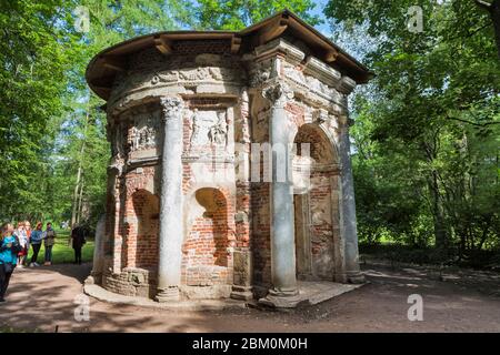 Ruin Kitchen, 1787, Pushkin, Tsarskoye Selo, Russia Foto Stock