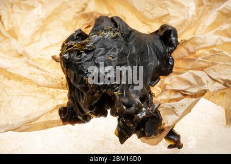 la marijuana medica infrangibile cera trattati olio di cannabis concentrato primo piano in california Foto Stock