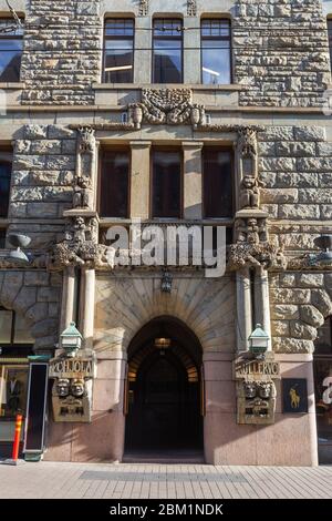Pohjola Insurance Building, 1901, Helsinki, Finlandia Foto Stock