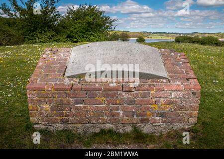 Kalo, Danimarca - 02 maggio 2020: Il Castello di Kalo (slot Kalø) è un castello storico in rovina situato nello Jutland orientale, Djursland, Danimarca. È stato costruito nel Foto Stock