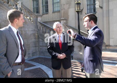 Lynchburg, Virginia, Stati Uniti. Wendell Walker ha condotto una campagna nella Virginia House of Delegates nel 2019. Foto Stock