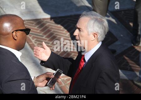 Lynchburg, Virginia, Stati Uniti. Wendell Walker ha condotto una campagna nella Virginia House of Delegates nel 2019. Foto Stock