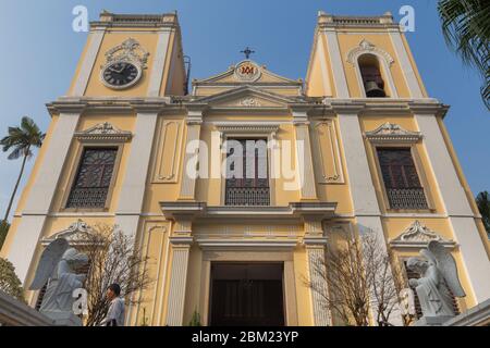 Chiesa di Sao Lourenco, 1803, Macao, Cina Foto Stock