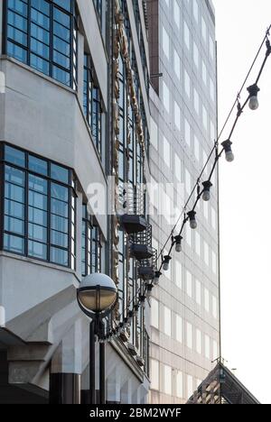 Moderno Art Deco Hay's Wharf St. OLAF House, 27 Tooley Street, Londra SE1 2PR Riverside Architectural Detail by Harry Stuart Goodhart-Rendel Foto Stock