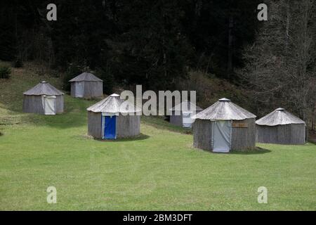 un business ecoturismo situato nel distretto di macka della provincia di trabzon Foto Stock