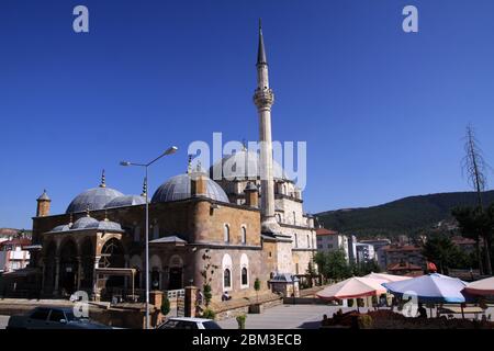 Kale Camii (Moschea della Cittadella), conosciuta anche come Mehmet Bey Camii, si trova nel cuore della città vecchia di Sivas, Turchia Foto Stock