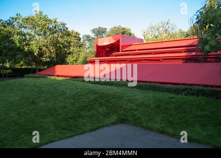 Summer Pavilion Serpentine Galleries Serpentine Pavilion 2010, Kensington Gardens, London, W2 3XA di Jean Nouvel Foto Stock