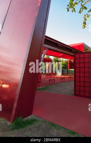Summer Pavilion Serpentine Galleries Serpentine Pavilion 2010, Kensington Gardens, London, W2 3XA di Jean Nouvel Foto Stock