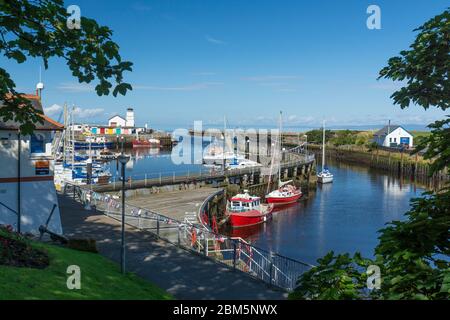 Porto di Girvan, Ayrshire Foto Stock