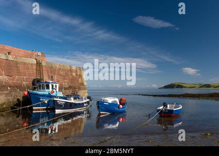 porto di ballantrae, ayrshire meridionale Foto Stock