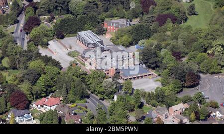 Vista aerea del Village Hotel, Cheadle Foto Stock