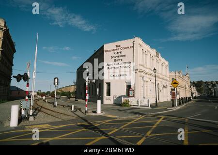 6/5/2020 : Via di Oamaru, bella città sulla costa orientale dell'Isola del Sud, OAMARU, NUOVA ZELANDA. Foto Stock