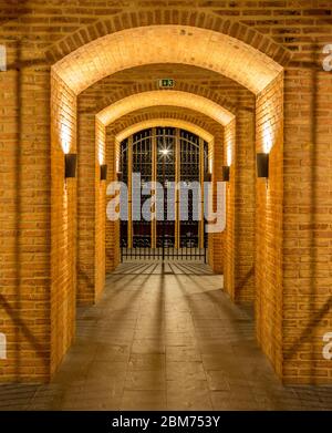 Graham's Port Lodge und Kellerei, Vila Nova de Gaia, Porto Foto Stock