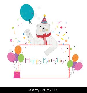 Twizler Biglietto Auguri Compleanno Divertente – Orso Polare E Vino – Per Figlio, Ragazzo O Uomo – Michael Canine