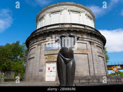 Vista esterna della Fergusson Gallery a Perth, Scozia, Regno Unito Foto Stock