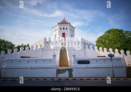 Phra Sumen Fort, Bangkok, Thailandia Foto Stock