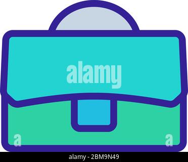 icona donna cartella vettore. Illustrazione Vettoriale