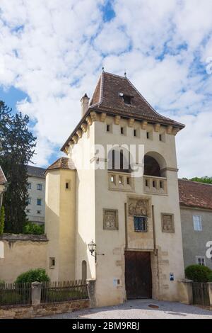 Maissau: Castello di Burg Maissau, a Weinviertel, Niederösterreich, bassa Austria, Austria Foto Stock