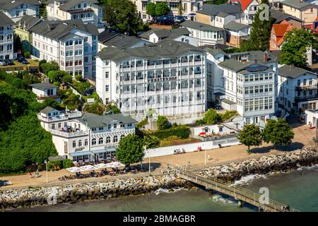 , albergo Fuerstenhof a Sassnitz-Hagen, 05.06.2016, vista aerea, Renania settentrionale-Vestfalia, Area della Ruhr, Hagen, Sassnitz Foto Stock