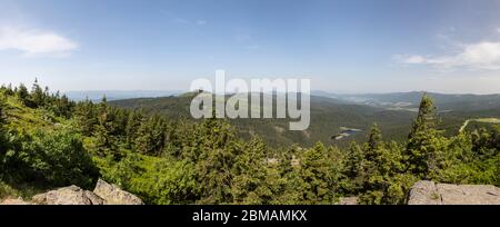 Blick vom Grossen Arber Foto Stock