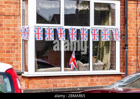 Northampton, Regno Unito, 8 maggio 2020, 75° anniversario della Giornata del Ve a Garrick, Northampton. Credit: Keith J Smith./Alamy Live News Foto Stock