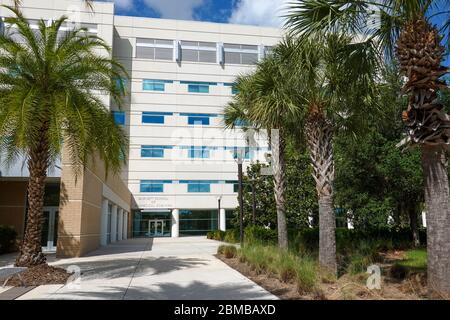 Orlando,FL/USA -5/6/20: La Scuola Burnet di Scienze Biomediche presso la Scuola di Medicina dell'Università della Florida Centrale nel Lago Nona di Orlando, FL Foto Stock