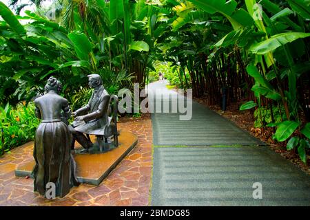 Statua del compositore del XIX secolo Frederic Chopin Foto Stock