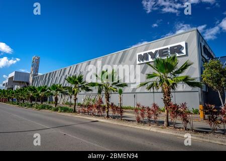 Mackay, Queensland, Australia - Myer grande magazzino edificio a Caneland Central Foto Stock