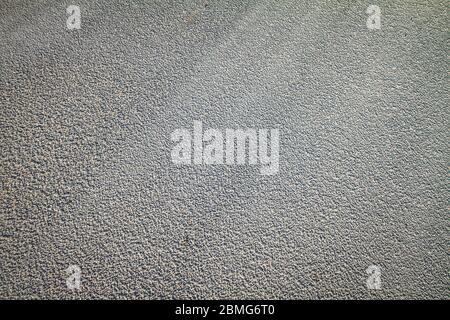 Autostrada in costruzione - primo piano di una superficie Foto Stock