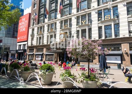 Macy's Flagship Store in Herald Square, NYC Foto Stock