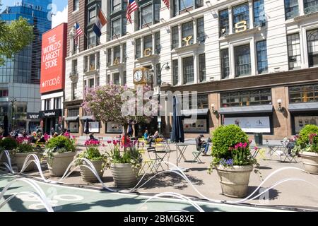 Macy's Flagship Store in Herald Square, NYC Foto Stock