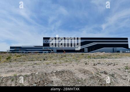 Henderson NV, USA. 9 maggio 2020. La struttura pratica dei Las Vegas Raiders è in costruzione a Henderson, Nevada, il 09 maggio 2020. Credit: Damairs carter/Media Punch/Alamy Live News Foto Stock