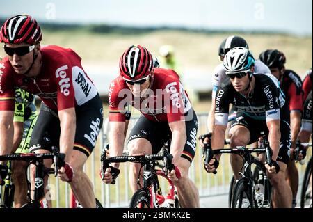 05.07.2015 Utrecht, i Paesi Bassi. Andre Greipel durante la seconda tappa del Tour De France 2015 Utrecht a Zelande. Foto Stock