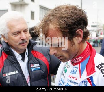 Michele Scarponi di Androni Giocattoli - Serramenti PVC Diquigiovanni durante il Tour D'Italie 2010, (ITT) Amsterdam - Amsterdam (8,4 km) il 08 maggio 2010 ad Amsterdam, Pays Bas - Foto Laurent Lairys / DPPI Foto Stock