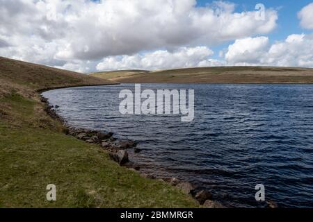 Avon Dam Reservoir, South West Water, Dartmoor Foto Stock