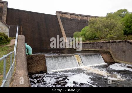 Avon Dam Reservoir, South West Water, Dartmoor Foto Stock