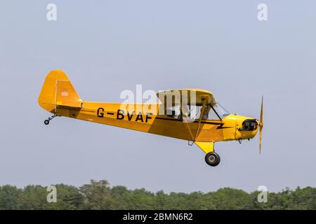 Piper J3C-65 Cub G-BVAF Foto Stock