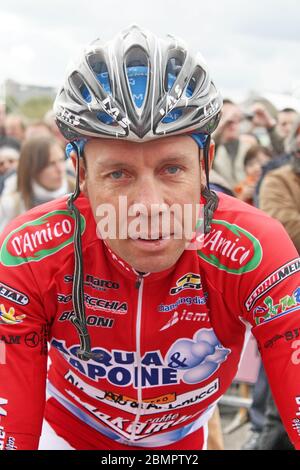 Massimo Codol di acqua & Sapone durante il Tour d'Italie Amsterdam – Middelbourg (224 km) il 10 maggio 2010 ad Amsterdam, Pays Bas - Foto Laurent Lairys / DPPI Foto Stock