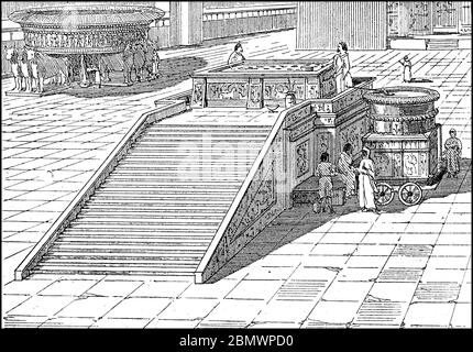 La Presentazione Al Tempio Del Xix Secolo Artista Famiglia Corbould Foto Stock Alamy