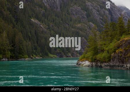 Fords terror, Tongass National Forest, Alaska. Foto Stock
