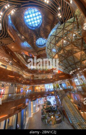 K11 MUSEI, Destination Mall, Hong Kong Foto Stock