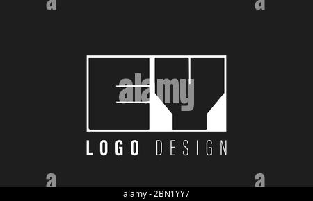 Logo EY Letter. Logo EY YE letter. Unico attraente creativo moderno iniziale EY YE e Y iniziale basato lettera icona logo design. Illustrazione Vettoriale