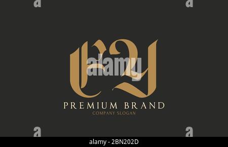 Logo EY Letter. Logo EY YE letter. Unico attraente creativo moderno iniziale EY YE e Y iniziale basato lettera icona logo design. Illustrazione Vettoriale