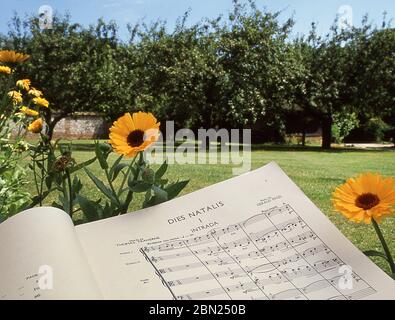 La casa di Gerald Finzi English Composer Church Farm ad Ashamsworth Hampshire Foto Stock