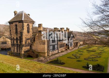 Shibden Hall vicino a Halifax, West Yorkshire Foto Stock